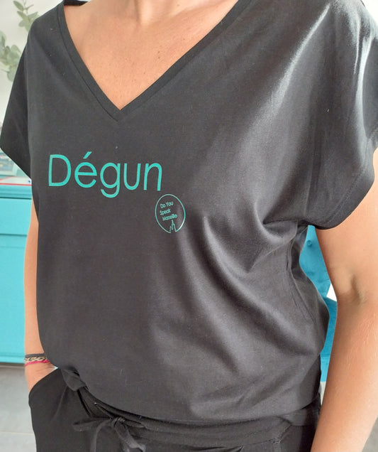 Tee shirt en V Dégun